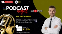 RADIO SHOW PODCAST Pantalla Digital (16:9) template