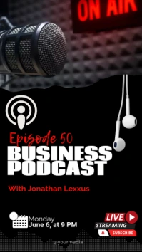 RADIO SHOW PODCAST Instagram Story template