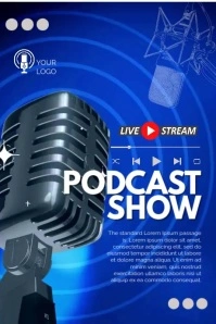RADIO SHOW PODCAST Grafik Tumblr template