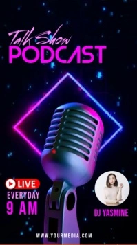 RADIO SHOW PODCAST Instagram Story template