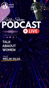 RADIO SHOW PODCAST Instagram Story template