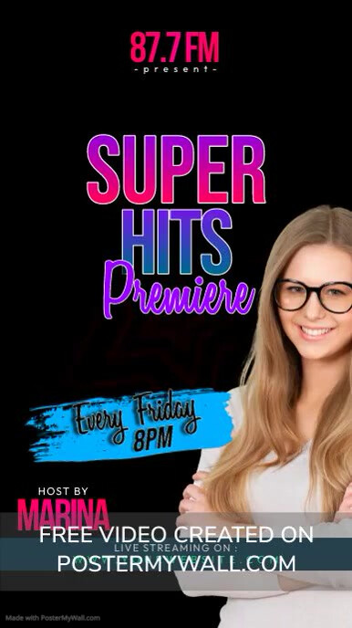 Radio Show Program Template | PosterMyWall