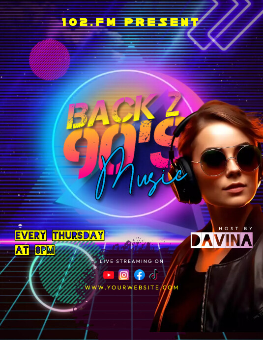 Morning Sa Radyo Program Poster Copy of Radio Show Program | PosterMyWall