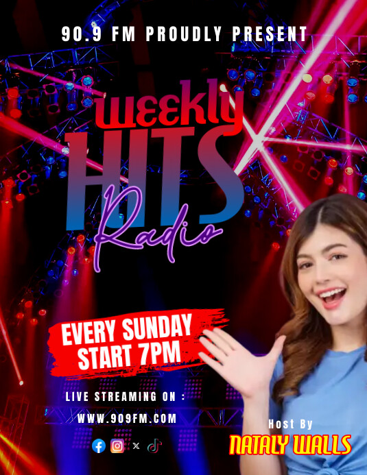 Morning Sa Radyo Program Poster Copy of Radio Show Program | PosterMyWall