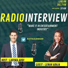 Radio Show Flyer Template | PosterMyWall
