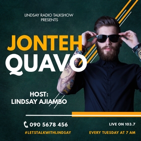 300 Radio Host Customizable Design Templates Postermywall