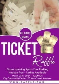 Raffle Contest Announcement Ads Template | PosterMyWall