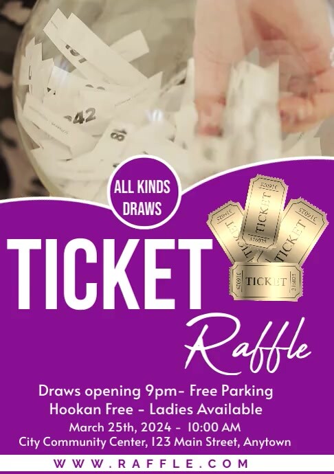 Raffle ads Template | PosterMyWall