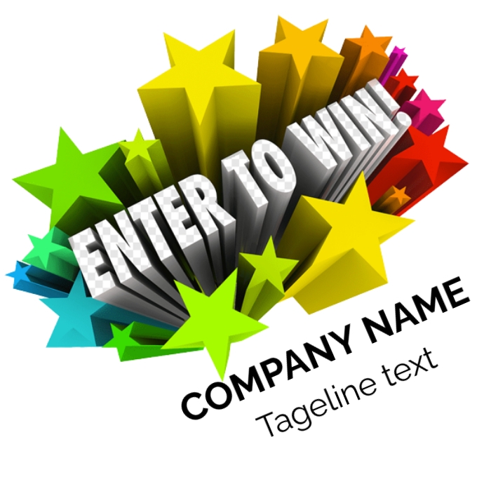 Raffle business announcement Template | PosterMyWall