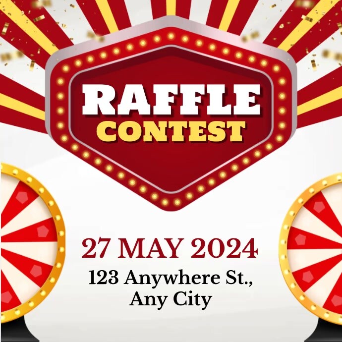 Raffle Contest Ads Template | PosterMyWall