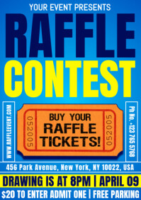 Gun Raffle Flyer Template | PosterMyWall