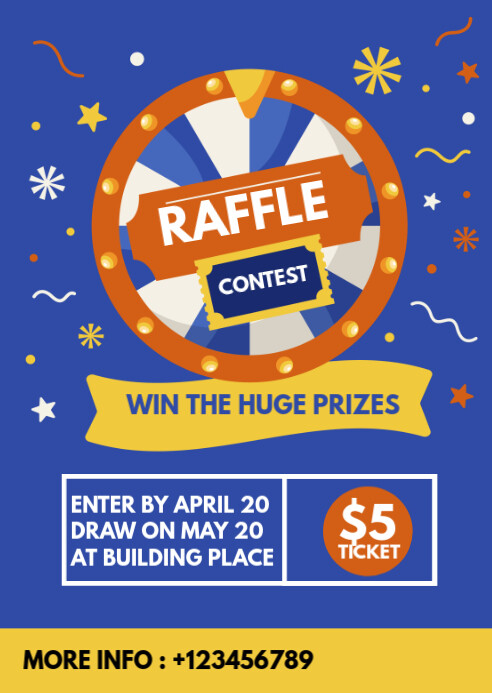 Tech Raffle Contest Modèle Raffle contest | PosterMyWall