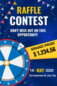 Discovery Raffle Poster Raffle Ticket Competition Poster Template | PosterMyWall