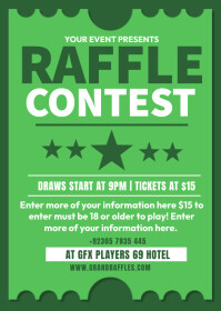 raffle contest Template | PosterMyWall
