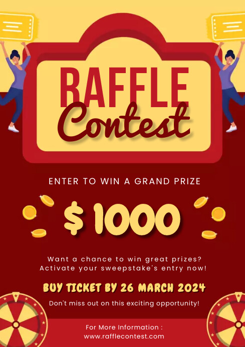Raffle Contest Template | PosterMyWall