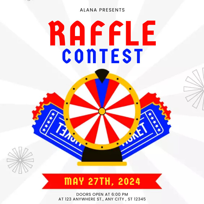 Copy of Raffle Contest | PosterMyWall