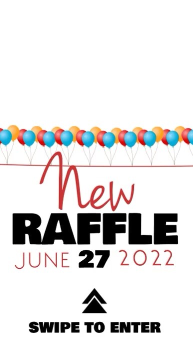 June Raffle Themes Copy of raffle contest design template | PosterMyWall