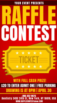 raffle contest Template | PosterMyWall