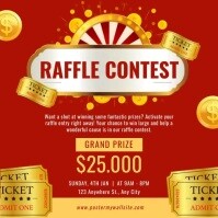 Raffle Contest Instagram Post Template | PosterMyWall