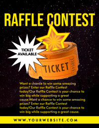 Example You Choose Raffle Advertisement Raffle Giveaway Flyer Template | PosterMyWall