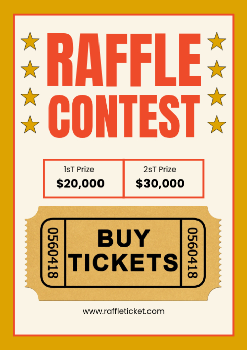 raffle contest Templat | PosterMyWall