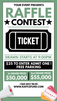 Raffle drawing Template | PosterMyWall
