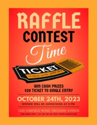 Weekly Raffle Banner Raffle Giveaway Flyer Template | PosterMyWall
