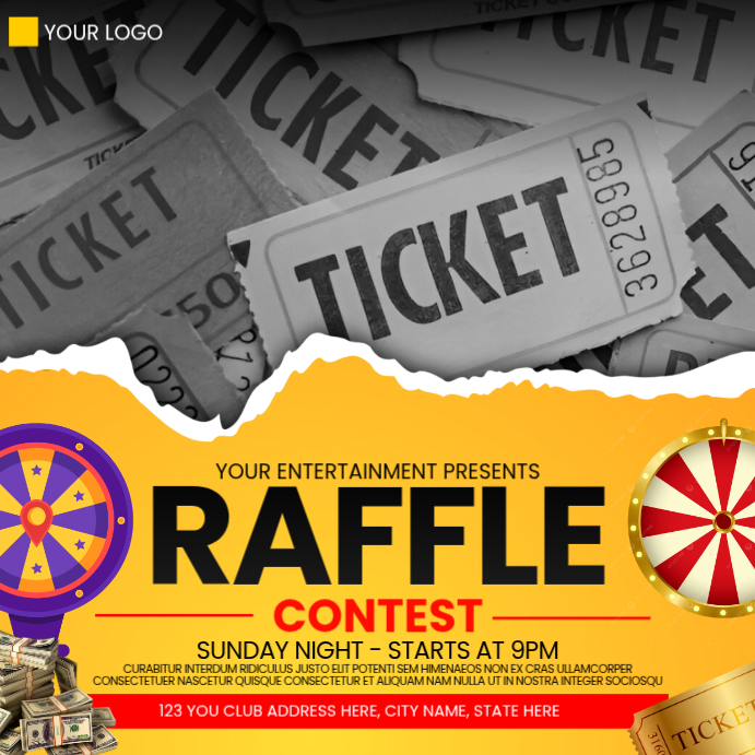 Instagram Raffle Spa Plantilla de Raffle Contest Instagram Post | PosterMyWall