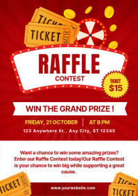 Gun Raffle Flyer Template | PosterMyWall