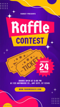 Advertising Designs For Raffle raffle contest Template | PosterMyWall