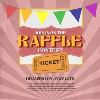 Raffle Contest Video Template Instagram Post