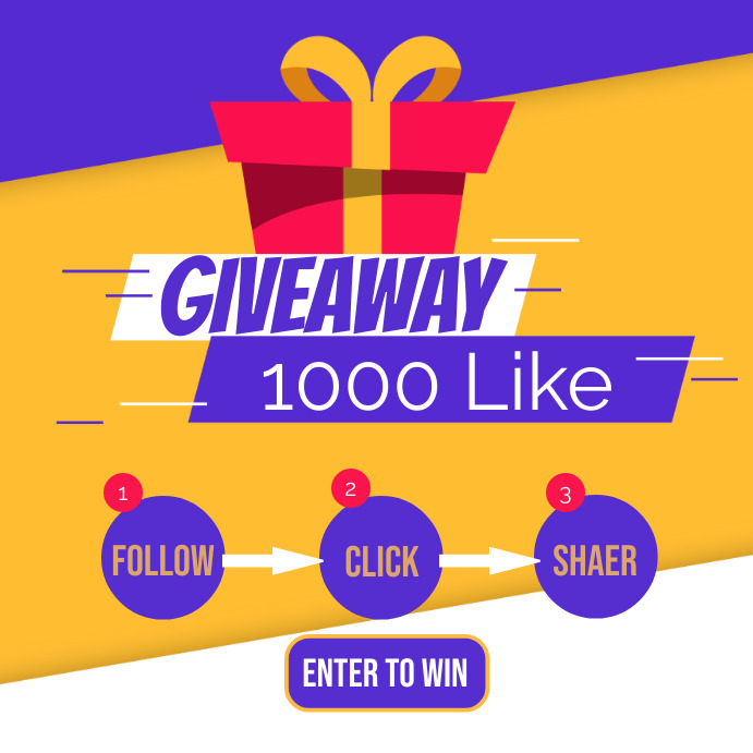 Instagram Raffle Wheel Raffle Template | PosterMyWall