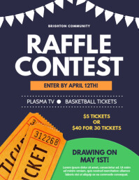 Promotion For Raffle Sample Raffle Giveaway Flyer Template | PosterMyWall