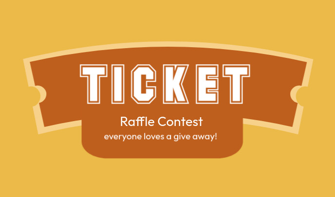 Raffle Template | PosterMyWall