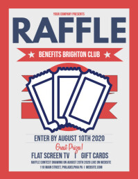Raffle Drawing Template | PosterMyWall