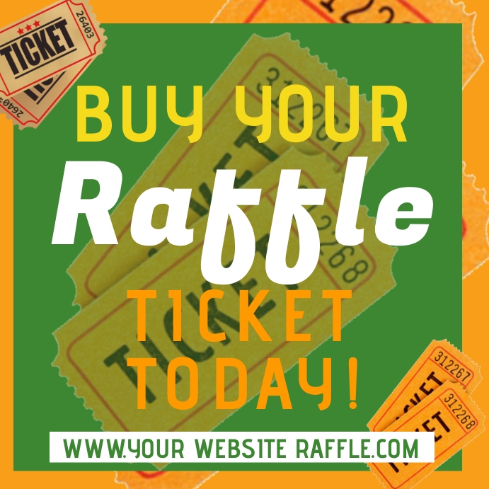 Free Raffle Post RAFFLE Template | PosterMyWall