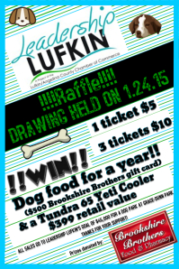 raffle flyers templates