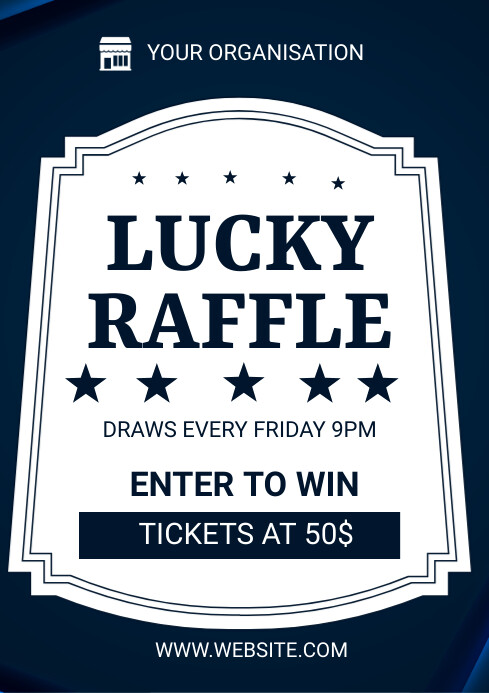 raffle flyers Template | PosterMyWall
