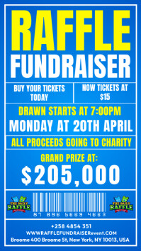 raffle fundraiser Template | PosterMyWall