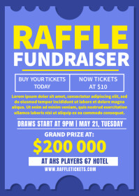 Program For Raffle Draw Raffle Fundraiser Template | PosterMyWall