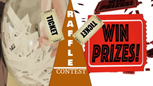 Raffle giveaway YouTube-miniature template