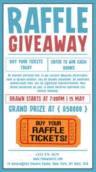raffle contest Template | PosterMyWall