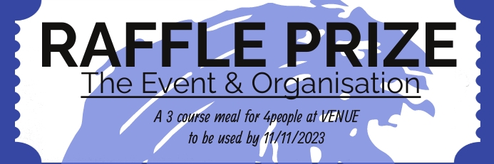 Raffle Prize Ticket Template | PosterMyWall