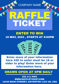 Raffle Draw Template | PosterMyWall