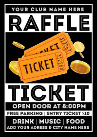 raffle ticket A1 template
