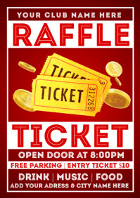raffle ticket A1 template