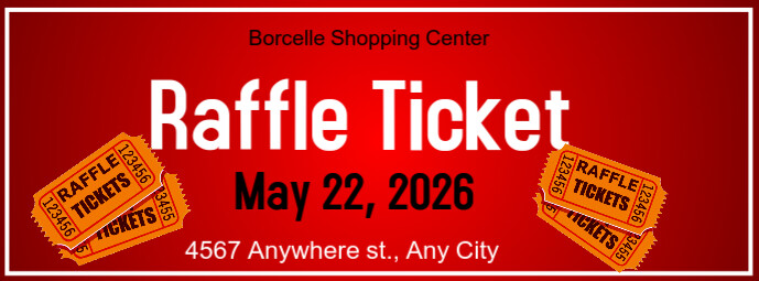 Plantilla de Raffle Ticket Facebook Cover Photo | PosterMyWall