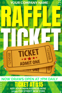 GRAND RAFFLE POSTER FLYER Template | PosterMyWall