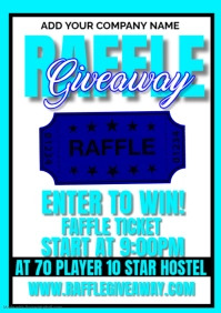 Raffle Contest A5 Template | PosterMyWall