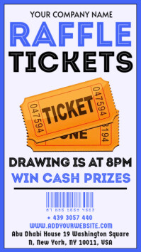 raffle ticket Template | PosterMyWall